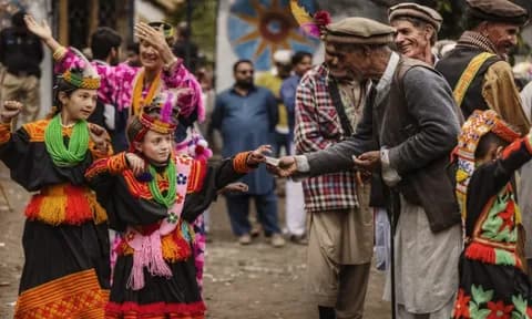 A Kalash village