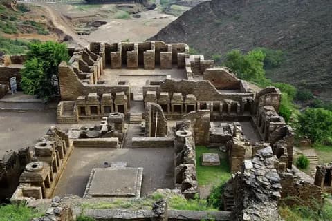A Gandhara stupa