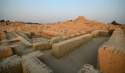 An Indus Valley Civilization archaeological site